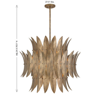 Sanctuary Six Light Pendant in Coronado
