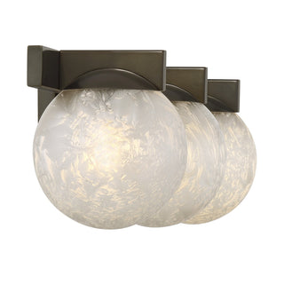 Darien Three Light Bathroom Vanity in Mediterranean Bronze