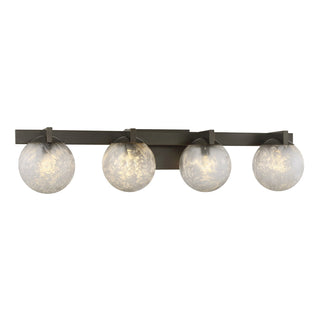 Darien Four Light Bathroom Vanity in Mediterranean Bronze