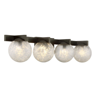 Darien Four Light Bathroom Vanity in Mediterranean Bronze