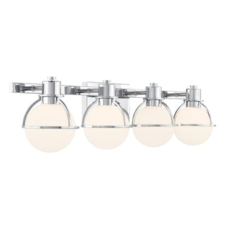 Pierce Four Light Bathroom Vanity in Chrome