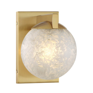 Darien One Light Wall Sconce in Warm Brass