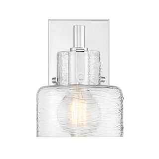 Dover One Light Wall Sconce in Chrome