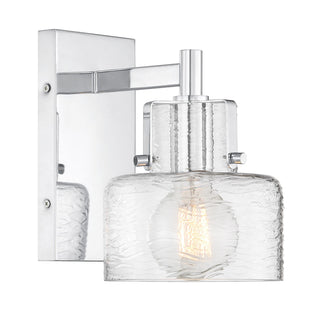 Dover One Light Wall Sconce in Chrome