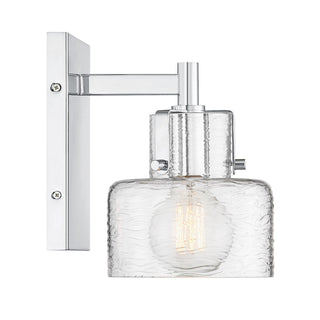 Dover One Light Wall Sconce in Chrome