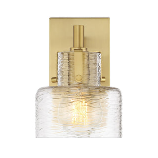 Dover One Light Wall Sconce in Warm Brass