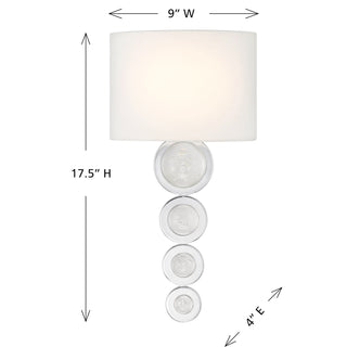 Marseille LED Wall Sconce in Chrome