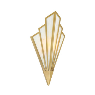 Rivage LED Wall Sconce in Warm Brass