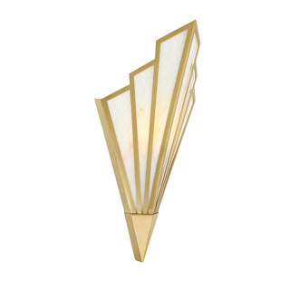 Rivage LED Wall Sconce in Warm Brass