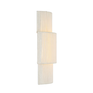 Balthazar LED Wall Sconce in Natural Abaca