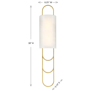 Tartine LED Wall Sconce in Warm Brass