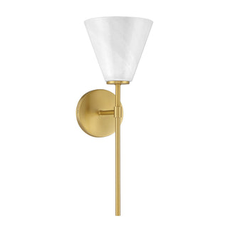 Blair One Light Wall Sconce in Warm Brass