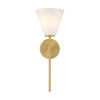 Blair One Light Wall Sconce in Warm Brass