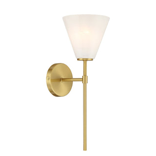 Blair One Light Wall Sconce in Warm Brass