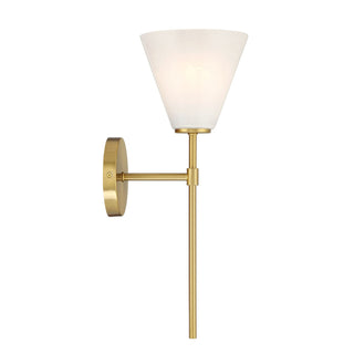 Blair One Light Wall Sconce in Warm Brass