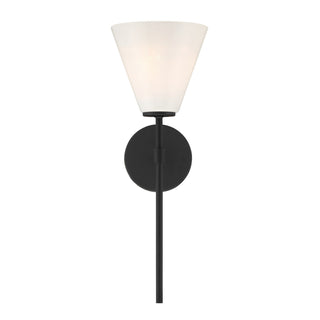 Blair One Light Wall Sconce in Matte Black