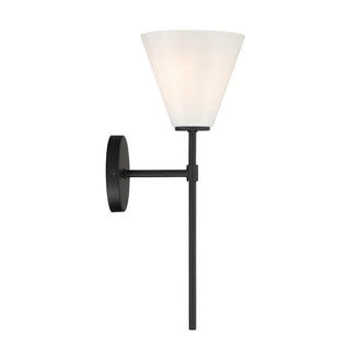 Blair One Light Wall Sconce in Matte Black