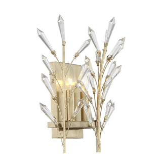 Orianna Two Light Wall Sconce in Noble Brass