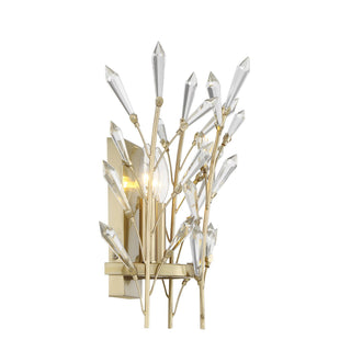 Orianna Two Light Wall Sconce in Noble Brass