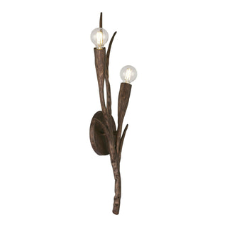 Palisades Two Light Wall Sconce in Bark