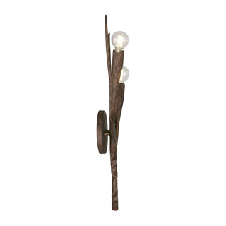 Palisades Two Light Wall Sconce in Bark