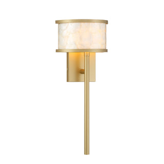 Mariquita One Light Wall Sconce in Spun Gold