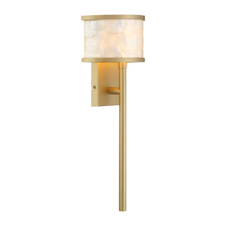 Mariquita One Light Wall Sconce in Spun Gold
