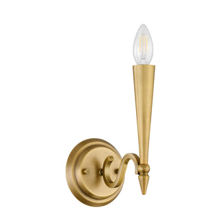 Tremont One Light Wall Sconce in Riviera Brass