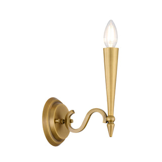 Tremont One Light Wall Sconce in Riviera Brass
