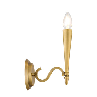 Tremont One Light Wall Sconce in Riviera Brass