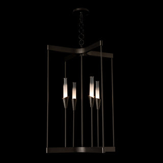 Lilium Lilium 4-Light Chandelier in Oil Rubbed Bronze