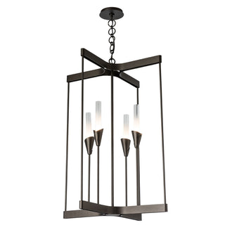 Lilium Lilium 4-Light Chandelier in Oil Rubbed Bronze