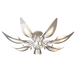 Parasol Parasol 7-Light Semi-Flush in Sterling