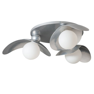 Yoki Yoki 3-Light Semi-Flush in Sterling