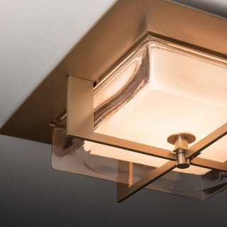 Axis Axis Flush Mount in Soft Gold