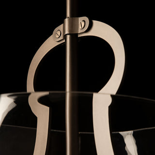 Caliper Caliper Large Pendant in Dark Smoke