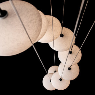 Clouds Clouds 9-Light Pendant in Black