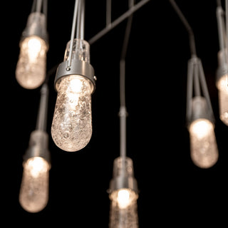 Link Link 10-Light Blown Glass Mobile Pendant in Sterling