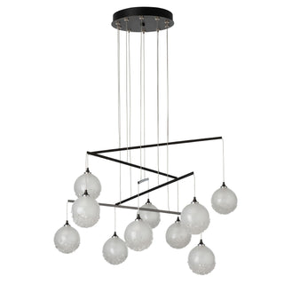 Fritz Fritz Globe 10-Light Mobile Pendant in Oil Rubbed Bronze