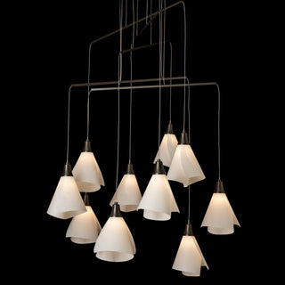 Mobius Mobius 10-Light Mobile Pendant in Dark Smoke