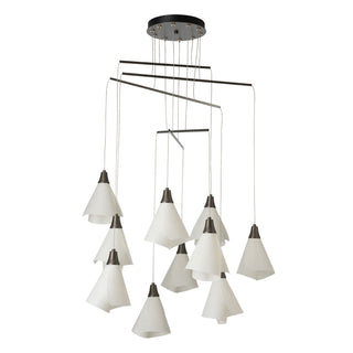 Mobius Mobius 10-Light Mobile Pendant in Dark Smoke
