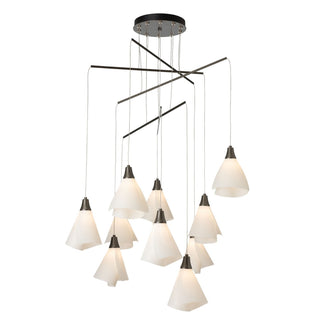 Mobius Mobius 10-Light Mobile Pendant in Dark Smoke