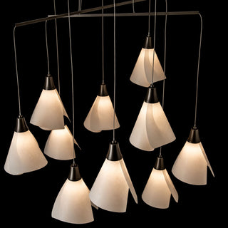 Mobius Mobius 10-Light Mobile Pendant in Dark Smoke