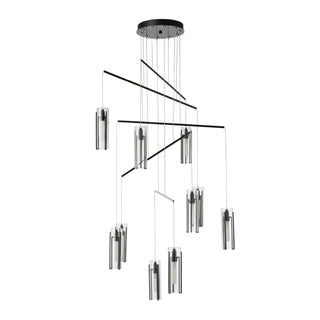 Exos Exos 10-Light Mobile Pendant in Ink