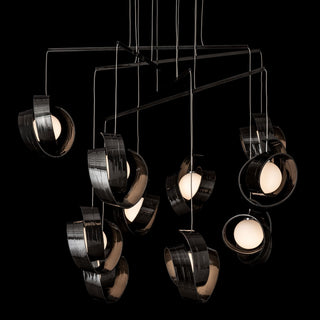 Riza Riza 10-Light Mobile Pendant in Ink