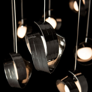 Riza Riza 10-Light Mobile Pendant in Ink