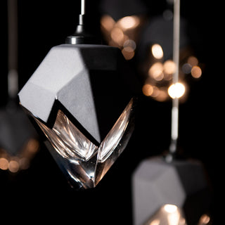 Chrysalis Griffin Starburst Pendant in Black
