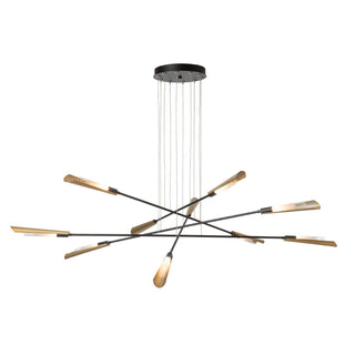 Flight Flight 10-Light Pendant in Black