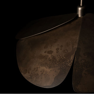 Hana Hana Large Pendant in Dark Smoke