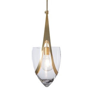 Vaso Vaso Pendant in Modern Brass